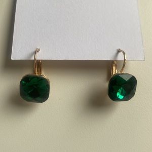 💚 Drop dangle rhinestone earrings
